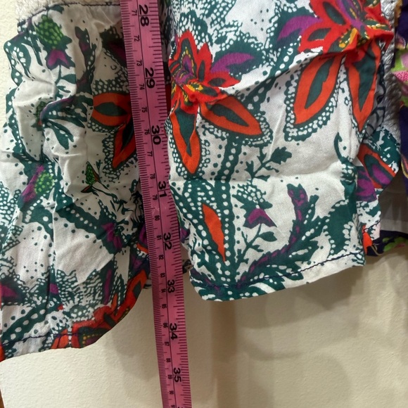 Anthropologie / M / Patchwork Trapeze Dress / Boho / Beach / Colorful / Resort - Picture 8 of 8